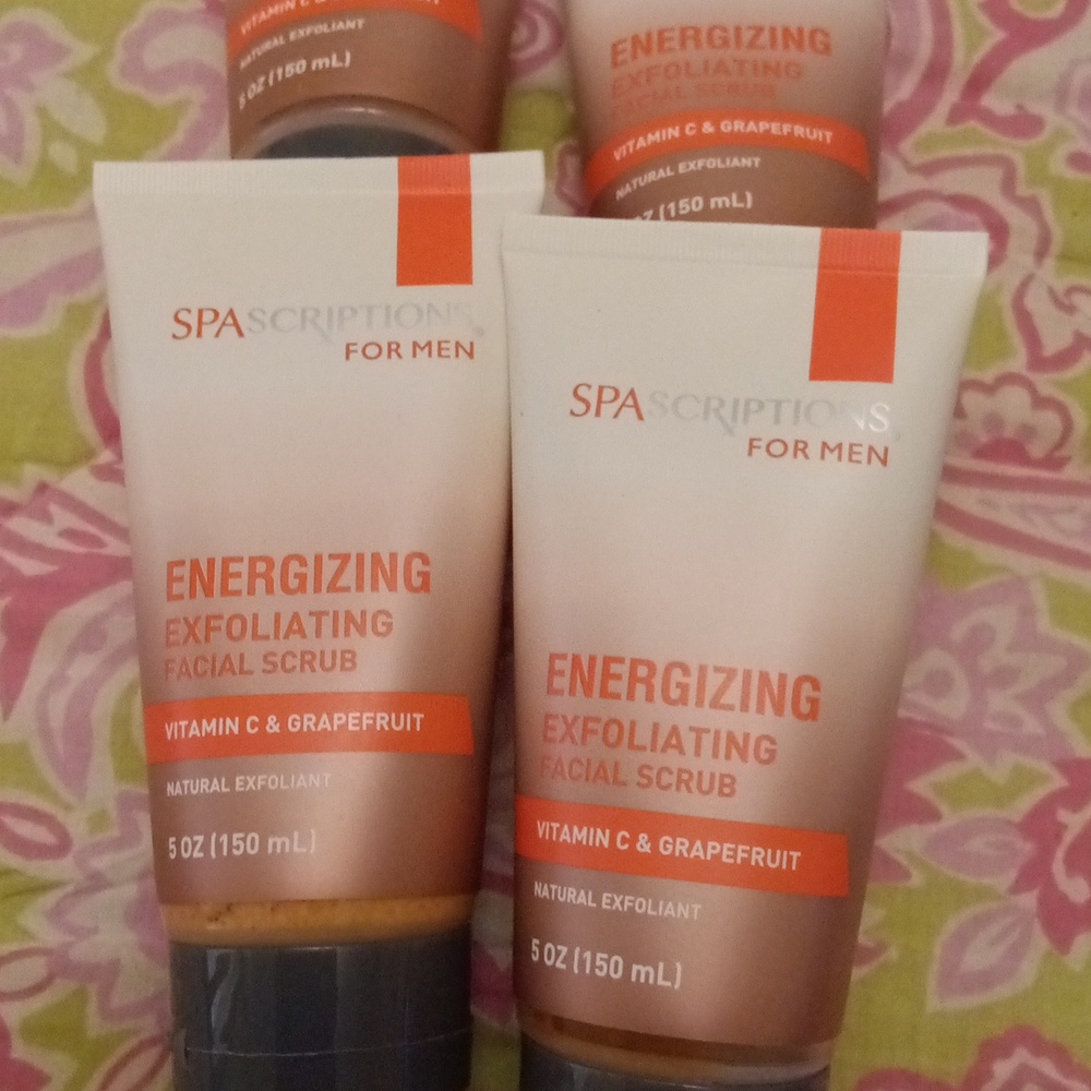 Spa Scription For Men Energizing Exfoliating Facial Scrub